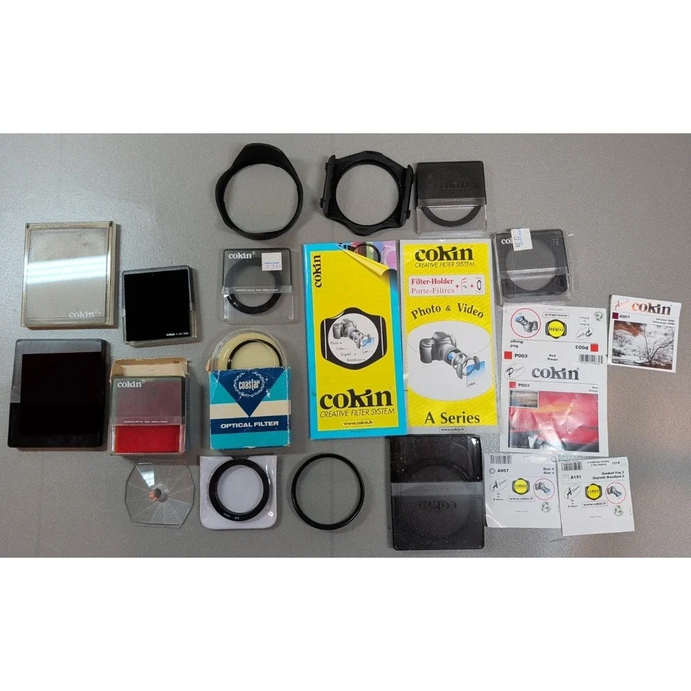 Cokin Coastar Camera Filter Lot P A Series Infrared Red Fog Star Tokina Hood